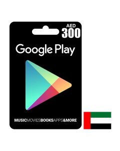 GOOGLE PLAY UAE AED 300