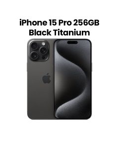 Apple iPhone 15 Pro 256GB Black Titanium | MTV13AA/A