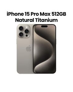 Apple iPhone 15 Pro Max 512GB Natural Titanium | MU7E3AA/A