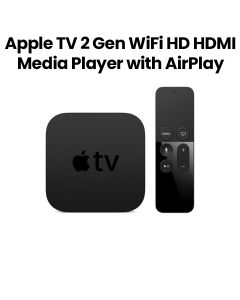 Apple TV 2nd Generation WiFi HD HDMI Media Player with AirPlay - Black | MLNC2AE/A