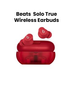 Beats Solo Buds True Wireless Earbuds - Transparent Red | MUW03AE/A