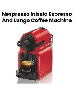 Nespresso Inissia Coffee Machine - Red | C40-ME-REN-E4