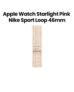 Apple 46mm Starlight/Pink Nike Sport Loop | MYJE3ZM/A