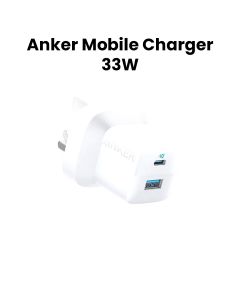 Anker 323 Charger with 310 USB-C to Lightning Cable 33W, 3FT - White | B2331K21