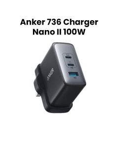 Anker 736 Charger Nano II 100W - Black | A2145K11