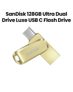 Sandisk Ultra Dual Drive Luxe USB Type C | 128GB | Gold | SDDDC4-128G-G46GD