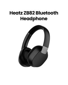 Heatz Zoya Bluetooth Headphones - Wireless Audio Black | ZB82