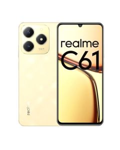 Realme C61 LTE Smartphone 8GB RAM, 256GB Storage - Sparkle Gold |RMX3930-C618256SG