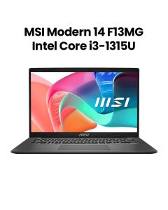 MSI Modern 14 F13MG Intel Graphics i3, 8GB RAM, 512GB SSD| 9S7-14S121-052