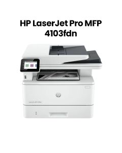 HP LaserJet Pro MFP 4103FDN Printer: Print, Copy, Scan, Fax |2Z628A