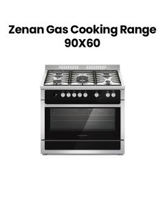 Zenan Gas Cooking Range - Stainless Steel |ZGC-90X60FG60P