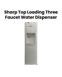 Sharp Water Dispenser Top Load 3 Taps White | SWD-E3TL-WH3