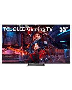 TCL 55" 4K Gaming QLED Google TV - Black | 55C745