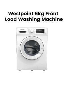 Westpoint 6kg Front Load Washing Machine 1000RPM – White | WM-61022