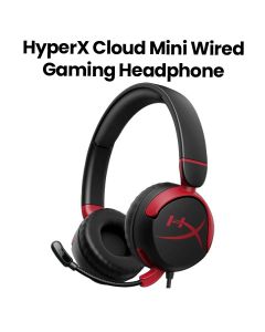 HyperX Cloud Mini Wired Gaming Headphone | Black | 7G8F4AA