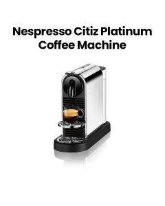 Nespresso Citiz Platinum Coffee Machine – Stainless Steel | Model: GNN133MCL00182