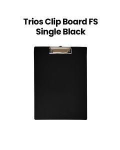 Trios Clip Board Single FS | Black | TS-CB-FS10001-BK