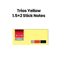 Trios Stick Notes 1.5x2 | Yellow | TS-N152