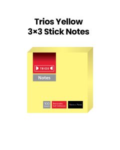 Trios Stick Notes 3x3 | Yellow | TS-N303