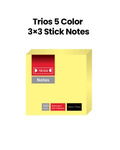 Trios Stick Notes 3x3 | 5 Color | TS-N303-5C