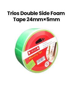 Trios Double Side Foam Tape 24MM x 5MM | White | TS-M245