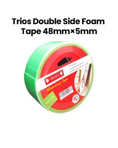 Trios Double Side Foam Tape 48MM x 5MM | White | TS-M485