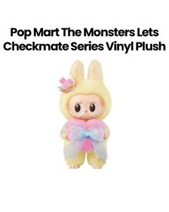 POP MART Checkmate The Monsters Labubu Let's Checkmate Series Vinyl Plush (Sold Seperately Subject to Availability)