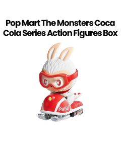 POP MART Coca-Cola Figure The Monsters Labubu Coca Cola Series Action Figures Box (Sold Seperately Subject to Availability)