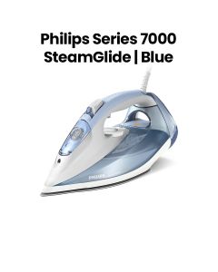 Philips Series 7000 Steam Iron + 2600W SteamGlide | Blue | DST7011/26