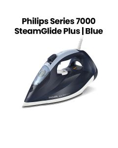 Philips Series 7000 Steam Iron + 2800W SteamGlide Plus | Blue | DST7030/26