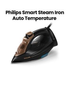 Philips Smart Steam Iron + 2600W Auto Temperature | Black | GC3929/66