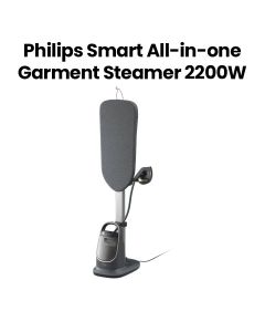 Philips All-in-One Garment Steamer 2200W SmartFlow | White/Black | AIS8540/80
