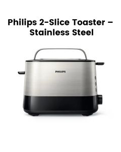 Philips 2-Slice Toaster – Stainless Steel | HD2637/91