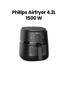 Philips Series 2000 Airfryer Window Design 4.2L | Black | NA220/09