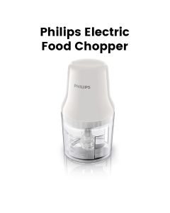 Philips Electric Food Chopper, White | HR1393/01