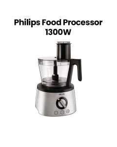Philips Series 7000 Food Processor 1000W Power Aluminum Bowl | Silver | HR7778/01