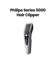 Philips Series 5000 Hair Clipper + Turbo Power | Black/Silver | HC5630/13