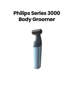 Philips Series 7000 Body Groomer + Adjustable Length & Skin Comfort | Silver/Black | BG7025/13