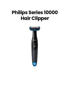 Philips Series 1000 Body Groomer + Skin Protection System | Black/Blue | BG1024/16