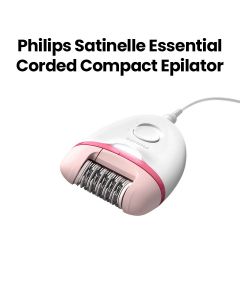 Philips Satinelle Essential Epilator Efficient Epilation Head | White/Pink | BRE255/00
