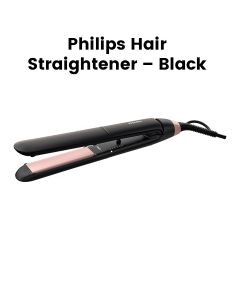 Philips Hair Straightener – Black | BHS378/03