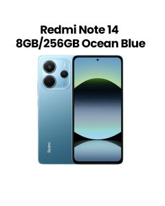 Redmi Note 14 8GB RAM 256GB ROM Smartphone | Ocean Blue | MZB0IZLEN