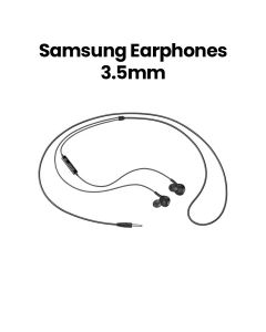 Samsung 3.5mm Earphone | Black | EO-IA500BBEGWW