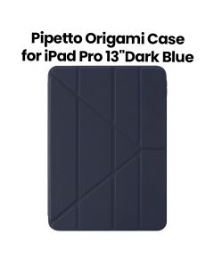Pipetto Origami #1 Original Case for iPad Pro 13" (2024) | Dark Blue | P052-113-AG