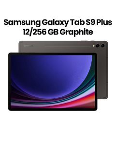 Samsung Galaxy Tab S9 Plus 12GB 256GB WiFi + 5G | Graphite | SM-X816BZAAMEA