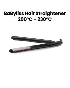 BaByliss Hair Straightener Ceramic Coated 100-240V | Black | ST241SDE