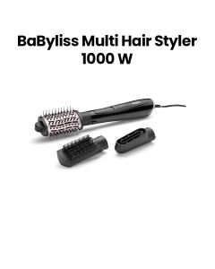 BaByliss Style Smooth 3-in-1 Hot Air Brush 1000W | Black | AS128SDE