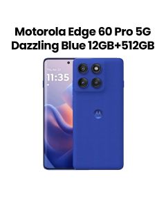 Motorola Edge 60 Pro 5G 12GB+512GB Smartphone | Dazzling Blue | PB7X0040AE (XT2507-1)