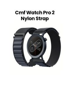 CMF Watch Pro 2 Nylon Strap – Adjustable Sports Loop, Dark Grey