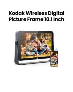 Kodak 10.1" Wireless Digital Picture Frame 32GB 4000mAh Battery | Black | 109-NEW B0CX8TN39F
